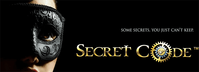 Логотип игрового автомата Секретный Код.