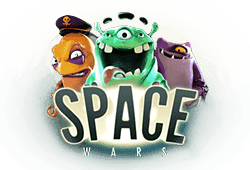 Логотип игрового автомата Space Wars.
