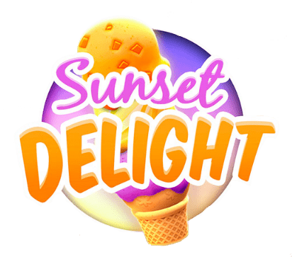 Sunset Delight логотип игрового автомата.