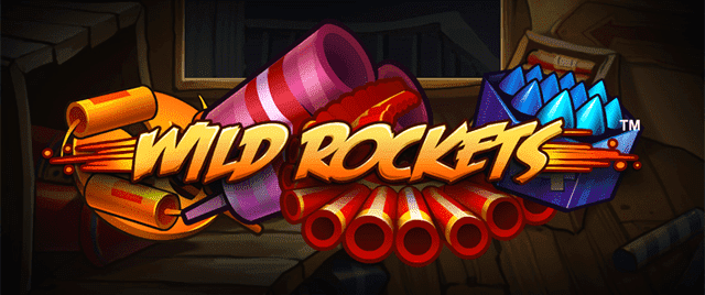 Логотип игрового автомата Wild Rockets.